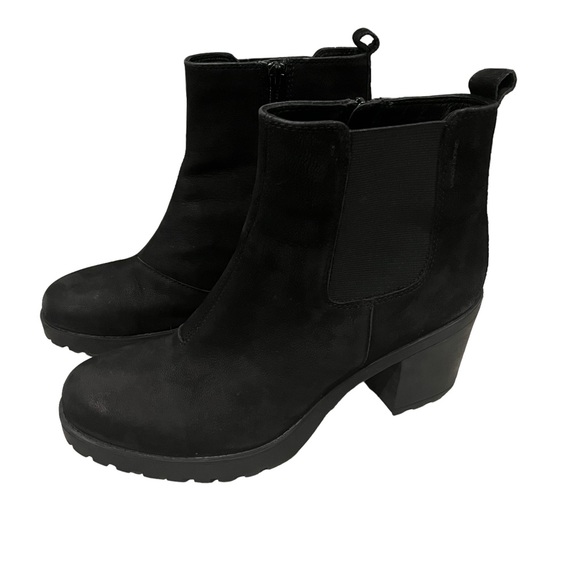 Vagabond Grace Platform Nubuck Leather Ankle Boot, Sz 9.5 - Picture 4 of 15